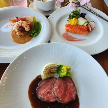 3月【花見ランチコース】2980円