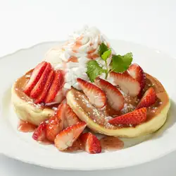 ストロベリーパンケーキ