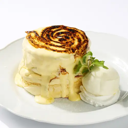 クリームブリュレパンケーキ