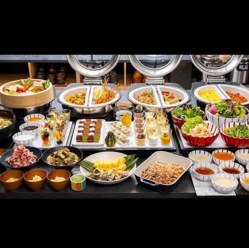 【ランチビュッフェ】肉も野菜も全て楽しめる♪大人1,800円★