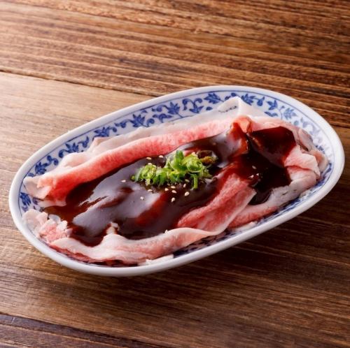 쌀 전용 얇게 된 된장 갈비