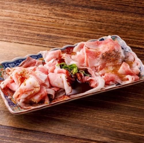 흑털 일본소 A5 얇게 썬 갈비 3종 모듬