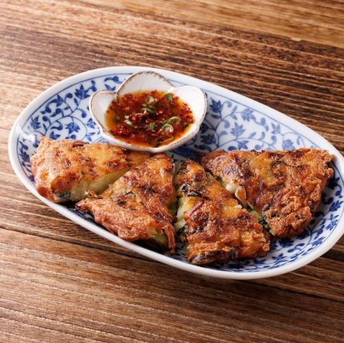 떡 튀김 치즈 미