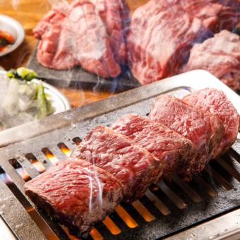 《ランチタイム限定》　肉盛りコース　3000円