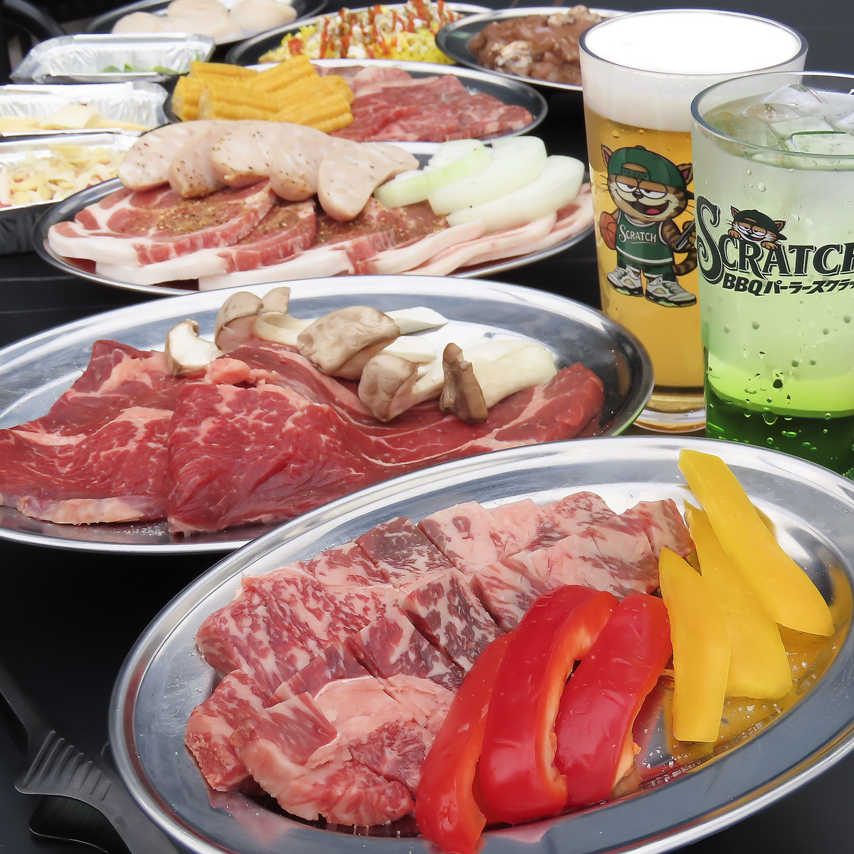 【錦の空を独占！手ぶらで楽しむBBQ空間】
