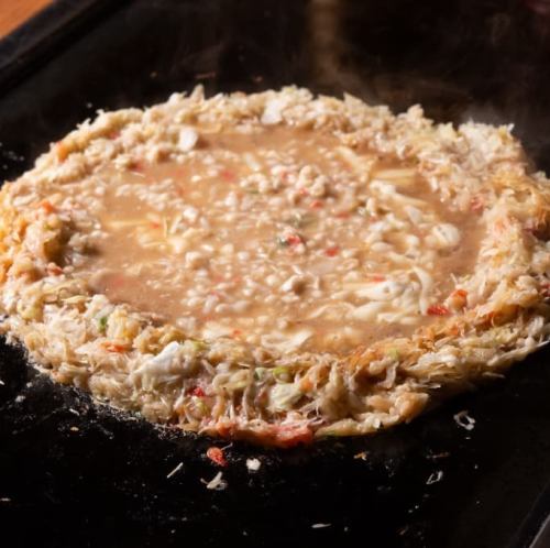 【もんじゃ】30種以上のもんじゃをご用意!