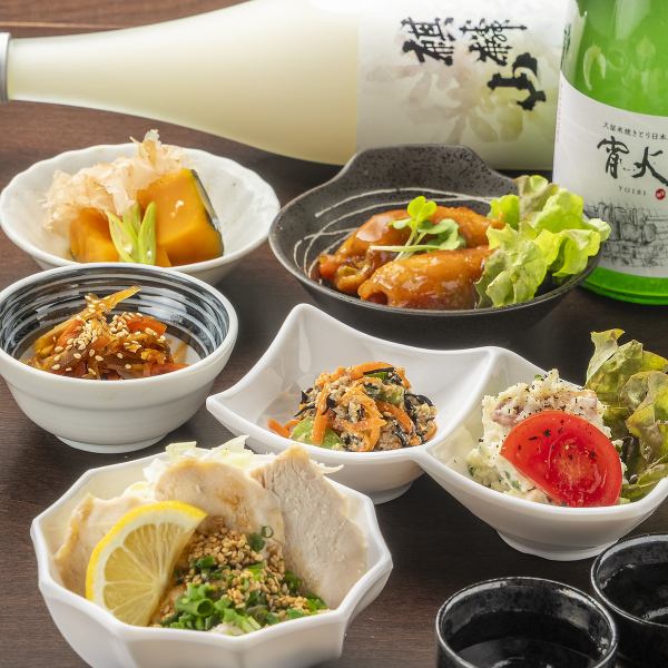 【四季を味わう】地元野菜を中心に仕上げた手作りの味！「季節のおばんざい」