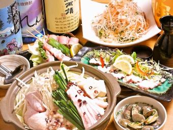 Comes with hot pot♪ Banquet course 12 dishes Regular price: 3,800 yen <3H all-you-can-drink alcohol included: 5,500 yen>
