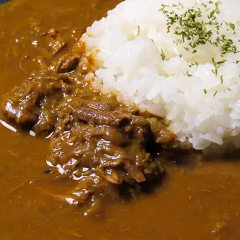 国産牛イチボの欧風ビーフカレー