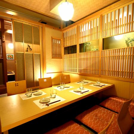 【岡山 個室 居酒屋】掘りごたつタイプの個室席!!中人数での宴会にも最適な空間あり◎※画像はイメージです