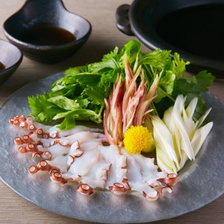【海鮮尽くしコース】贅沢に瀬戸内海の海鮮料理を堪能！2.5時間飲み放題全9品5000円 