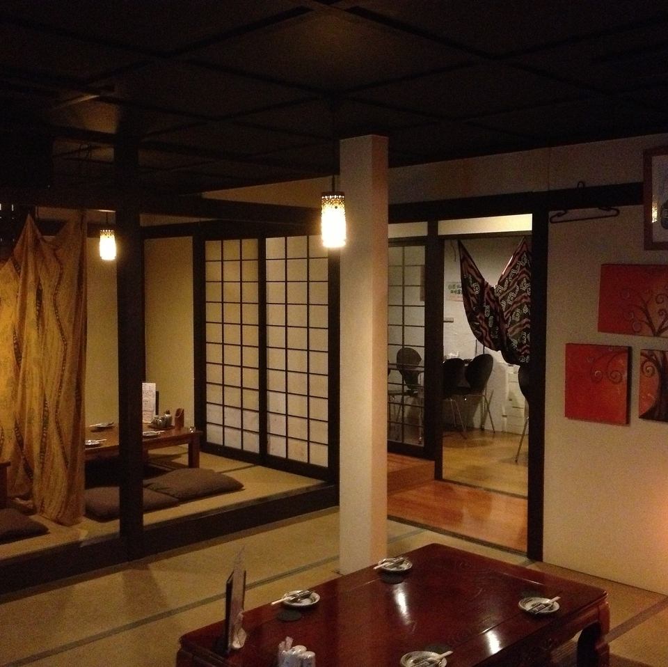 落ち着いた雰囲気の店内でゆったりとお過ごしください♪