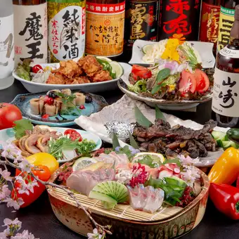 *☆* 《お得!!》5000円(税込)刺盛コース 120分飲み放題付き！*☆*