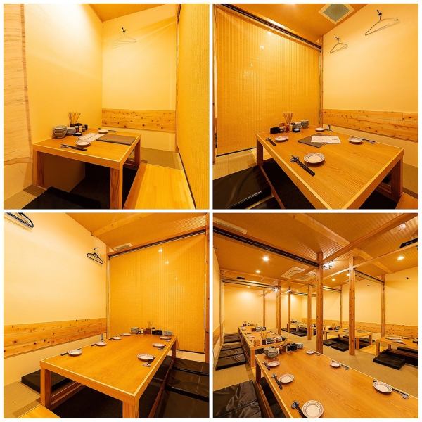 ~Easy-to-use private rooms~ On the 2nd floor, there is a private room with a sunken kotatsu table! The atmosphere is different from the tavern on the 1st floor. is also recommended!