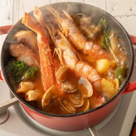 Seafood minestrone hotpot *Available for 2 or more people