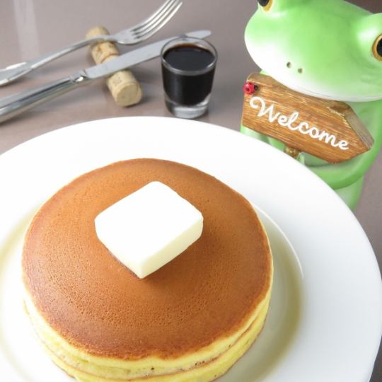 [Taste directly from a long-established store] Plain pancakes