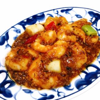 [Our shop's specialty] Authentic Sichuan giant shrimp chili