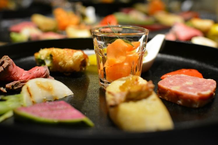 【Course of the meal】 Brief luxury course B plan