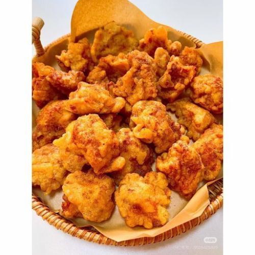 鶏肉の山椒塩炒め/骨付き鶏の唐揚げ/手羽中の辛口唐揚げ/豚の角煮(小)/チンゲン菜炒め