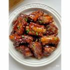 牛肉の黒コショウ炒め/スペアリブの甘酢炒め