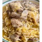 羊肉と発酵白菜の煮込み/モツ3種のカリカリ辛口炒め