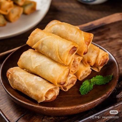 野菜春巻き 3個/豚肉しゅうまい 4個