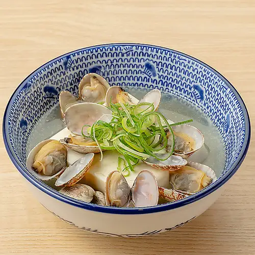 柚子あさり湯豆腐