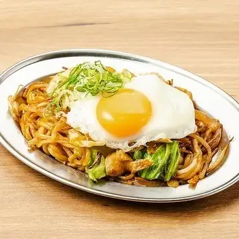 ホルモン味噌焼きそば