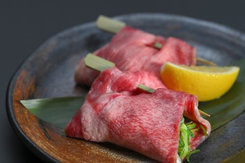 伝説の!ネギ巻きタン 2つで