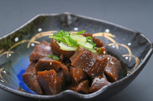 牛タンの味噌煮込み