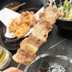 豚ばら・ねぎま・鶏つくね(串)