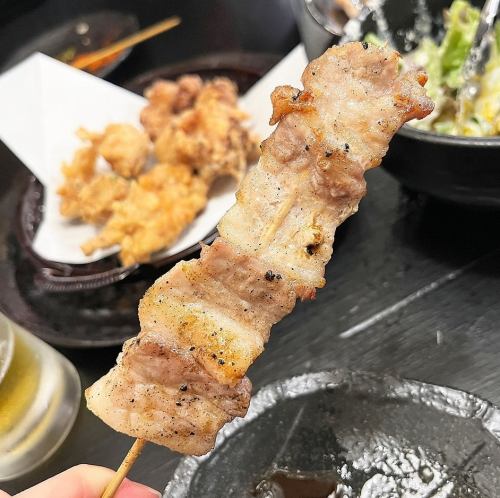 豚ばら・ねぎま・鶏つくね(串)