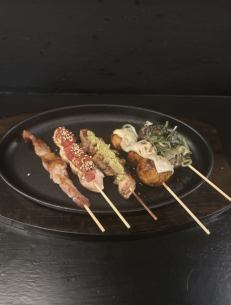 串焼き5種