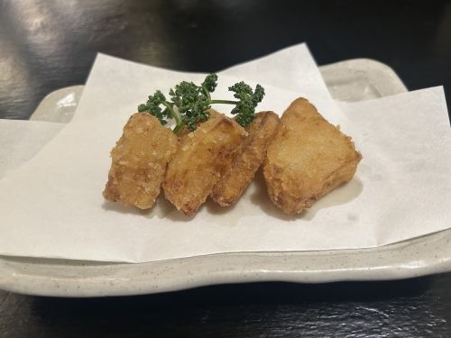 出汁煮大根唐揚げ