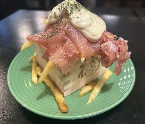 生ハムとポテト