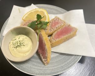 マグロのレアカツ