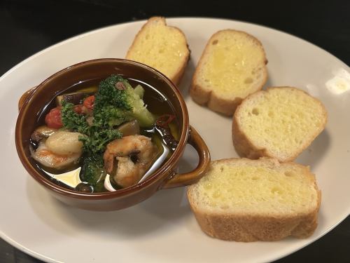 だしアヒージョ