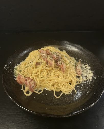 だしカルボナーラ