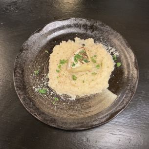 出汁チーズリゾット