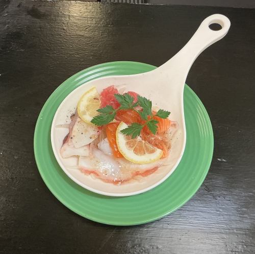 鮮魚カルパッチョ　ハーフサイズ