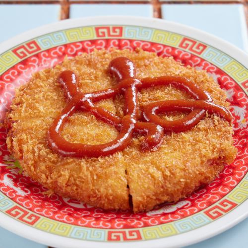 Chinese cheese ham cutlet