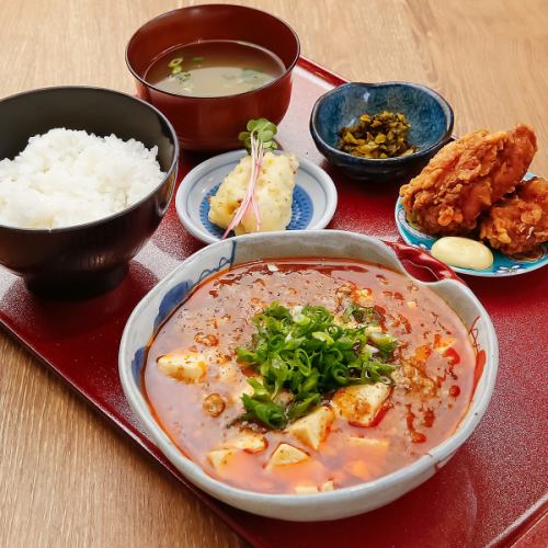 麻婆豆腐定食