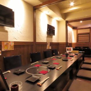 Sunken kotatsu available for private use.Please contact us regarding the number of seats.