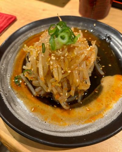 .
Teppan Local Chicken Tetsu~TETSU~
.
▷▶︎Spicy bean sprout namul
It goes great with beer 🍻❤️

We are open every day from 6pm.
We look forward to your visit ☺️🙏

#Teppan Chicken #Izakaya #Tetsu
#Ehime Prefecture #Matsuyama City #Nibancho
#Yakitori #Teppan cuisine #A la carte dishes
#Ehime Gourmet #Ehime Izakaya
#Matsuyama Gourmet #Matsuyama Izakaya
#Izakaya with private rooms #Smoking allowed at all seats
#Year-end #Year-end party #New Year's party #Drinking party
#Spicy bean sprout namul #bean sprouts
#I want to connect with people who like namul