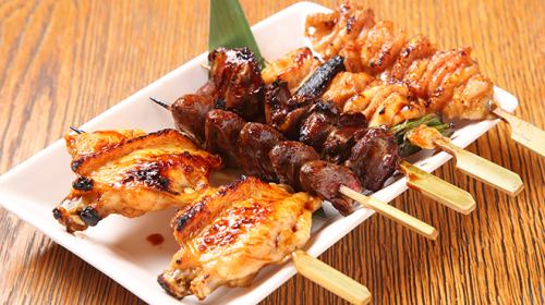 秘製醬汁烤雞串