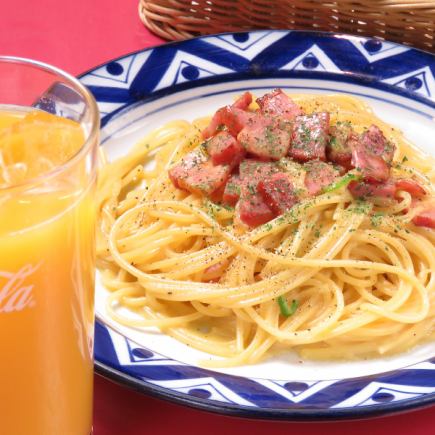 [Weekday lunch only!] Pasta set with 2 items for 1,510 yen (tax included)