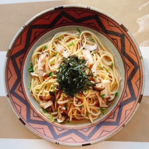 きのことツナのパスタ