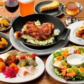 〆に選べる！名物ミニオムライス！90分飲放題付スタンダードコース※期間限定通常5500円→4500円