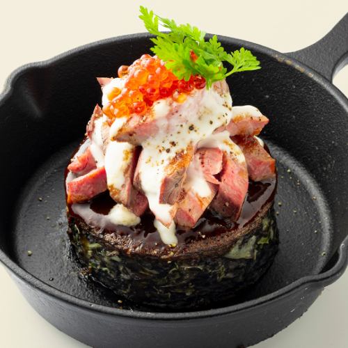 山盛りローストビーフ