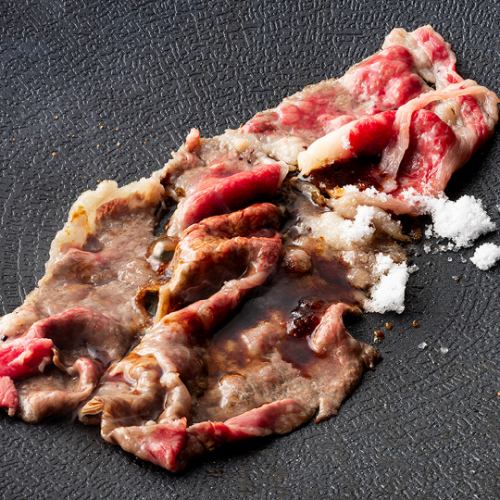 鉄板 和牛すき焼き